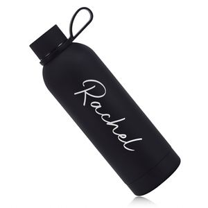 <b>Personalized</b> Insulated <b>Water</b> <b>Bottle</b> with Name, Double Wall Stainless Steel Vacuum Flask, Custom Sports Canteen for Men & Women - Product Image 1