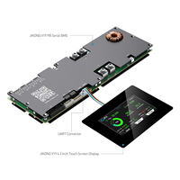 Inversor LCD BMS Almacenamiento de energía para el hogar Accesorios de placa PCB JiKong