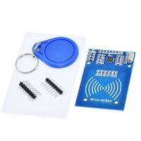 MFRC-522 RC522 RFID RF Pembaca Kartu IC Frekuensi Radio Modul Sensor Induksi Nirkabel untuk Arduino