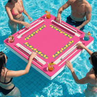 Tapis de table de billard Mahjong pliable de luxe moderne de style américain - Écologique, imperméable, antidérapant pour la maison, les soirées poker et le divertissement