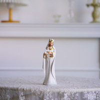 Crèche de Noël de style arabe, figurines de la scène de la Nativité, décoration d'église, ornement de maison catholique, décoration de Noël et de Pâques