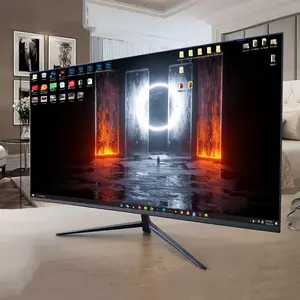 Hdr Mỏng 19 22 21.5 24 Mới LED Máy Tính Để Bàn 27 Trò Chơi Đèn Nền Cong 144Hz Máy Tính Chơi Game 4K 2K Màn hình 144Hz 2K Màn hình TFT