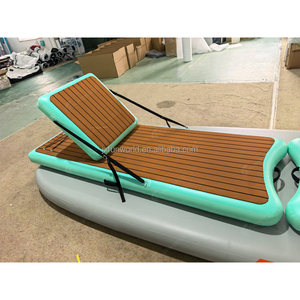 Fauteuil flottant gonflable pour piscine, plage, <span class=keywords><strong>lac</strong></span>, bateau – Idéal pour adultes et familles - Product Image 1