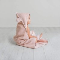 Hooded Bath Towel for Babies and Kids, Ultra Soft Bamboo Fiber Quick Dry Eco-Friendly Gentle Skin Safe Highly Absorbent Wrap