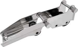 Rouleau d'<span class=keywords><strong>ancre</strong></span> double pliable en acier inoxydable 316, 330 mm, pivotant à charnière, poli, pour quincaillerie marine - Product Image 5