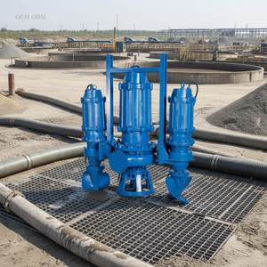 Submersible Slurry Pump with <b>Stirrer</b> - Specialized for Sand & Abrasive Particle Slurry Transfer - Product Image 1