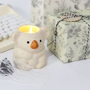 Velas Aromáticas con Forma de Oso Koala de Cerámica para Regalos de Baby Shower - Product Image 5