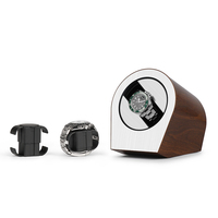 Boîte à remontoir de montres automatique rotative simple et double, avec affichage intelligent à gyroscope orbital, en plastique de haute qualité et matériaux recyclés