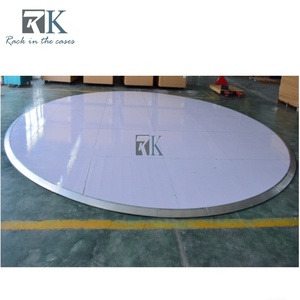 Portable White Dance Floor With Aluminum Edge For Wedding & Multi-Scenario Event Decoration - Product Image 2