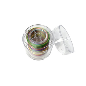 Ligne de pêche tressée Loong Braid MAX <span class=keywords><strong>4</strong></span> brins en PE, 100 m, multicolore, super résistante, usage en rivière - Product Image 4