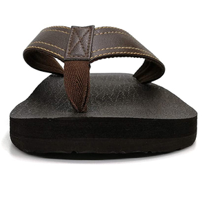 <span class=keywords><strong>Sandalias</strong></span> <span class=keywords><strong>de</strong></span> <span class=keywords><strong>cuero</strong></span> <span class=keywords><strong>para</strong></span> <span class=keywords><strong>hombre</strong></span>, chanclas ligeras con soporte <span class=keywords><strong>para</strong></span> el arco, <span class=keywords><strong>para</strong></span> Yoga y Deportes - Product Image 4
