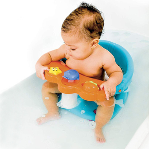 Asiento <span class=keywords><strong>de</strong></span> Baño para Bebé <span class=keywords><strong>con</strong></span> <span class=keywords><strong>Base</strong></span> <span class=keywords><strong>de</strong></span> Ventosas, Silla <span class=keywords><strong>de</strong></span> Baño Ergonómica para la <span class=keywords><strong>Bañera</strong></span>, Barra Delantera Abrible - Product Image 2