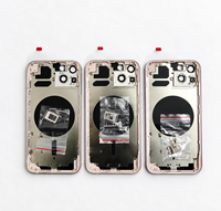 Untuk penggantian rakitan rangka tengah casing belakang desain kaca untuk 13 Mini/13/Pro/Pro Max