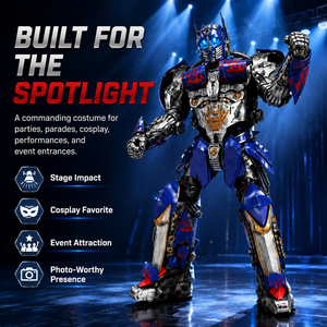 Costume de robot <span class=keywords><strong>Optimus</strong></span> <span class=keywords><strong>Prime</strong></span> de 2,7 m, armure portable pour location événementielle, attraction commerciale, parc à thème, défilé, costume de cosplay géant - Product Image 3