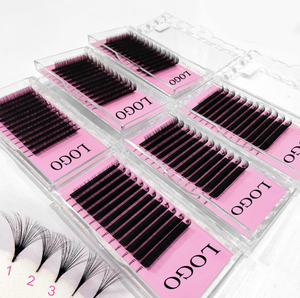 Extensions de cils auto-éventailantes TSINGZZU Easy Fan 0.07-D pour 20mm, volume <span class=keywords><strong>russe</strong></span> professionnel, en soie semi-faites à la main - Product Image 5