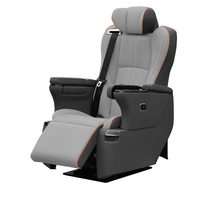 Jok Mobil Listrik Mewah Modifikasi untuk Toyota Hiace Van, Mercedes Vito & Motorhome-Alphard Model Dasar Kulit Sintetis