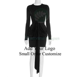 Factory Wholesale Women Formal Dress for Viscose Plus Size <strong>Ladise</strong> Fashion Dress with Evening - Product Image 4