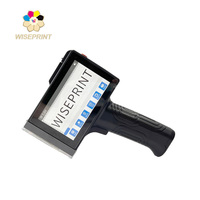 Impresora de Inyección de Tinta Portátil WisePrint HP-WP127 Pro Mate, Utiliza Cartuchos de Tinta Solvente de Secado Rápido TIJ