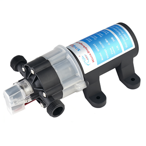Pompe à diaphragme micro DC 12V 45W à faible bruit, auto-amorçante, démarrage/arrêt automatique, pour surpression d'eau domestique - Product Image 1
