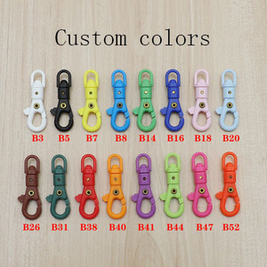 Nhựa mùa xuân xoay <span class=keywords><strong>Snap</strong></span> <span class=keywords><strong>hook</strong></span> Kam xoay Hooks cho Keychain dây đeo chuỗi ba lô Clasp - Product Image 3