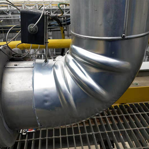 Cao Cấp Nhôm Khuỷu Tay Bìa Áo Khoác Cho 90 Độ Ống Khuỷu Tay Cách Nhiệt Tùy Chỉnh Phù Hợp Bền Bảo Vệ - Product Image 4