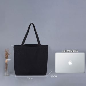 Logo Printed Size Reusable Organic Cotton, <b>Canvas</b> Grocery Shopping Tote Bags for Women and Men, Travel <b>Shopper</b> Storage - Product Image 6
