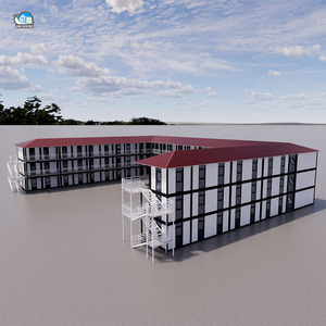 Grandes maisons préfabriquées en conteneurs mobiles de 40 pieds et 20 pieds pour les chantiers de construction, les usines, les dortoirs, <span class=keywords><strong>maison</strong></span> en conteneur - Product Image 2