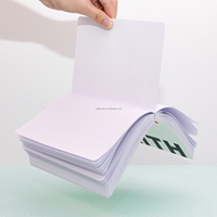 Nouveau design de carnet de notes de reliure parfaite en papier de qualité supérieure Journal plat avec impression de bord personnalisée