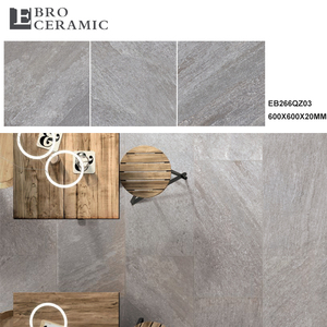 Carrelage en porcelaine extérieur aspect pierre naturelle 20 mm d'épaisseur pour terrasses - Product Image 4