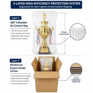 Trophée <span class=keywords><strong>de</strong></span> championnat géant Elite <span class=keywords><strong>de</strong></span> 30 pouces, tout en métal, plaqué or premium, avec motifs sportifs interchangeables - Product Image 6