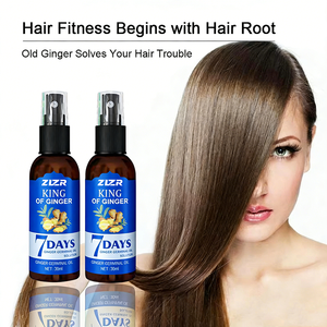 Green Ginger Anti-Hair Prevent Loss Oil,Ginger 7 Days Hair Growth Nourishing Regrowth <b>Spray</b>,King of Ginger Spraying - Product Image 2