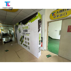 Marco de caja de luz LED portátil con equipo de exhibición de Feria Comercial de tela de tensión para ferias y exposiciones - Product Image 1