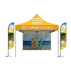 خيمة رخيصة بطراز ترومي لرجال الأعمال قابلة للسحب 10x20 10x15 10x10 مخصصة مطبوعة للحدث - Product Image 5