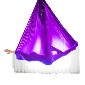 Silk fabric antigravity air yoga swing aerial yoga hammock