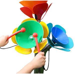 संगीत भूमि श्रृंखला खेल संरचना डेकेयर सेंटर के बाहर मैदान के खेल के मैदान सद्भाव घंटियाँ - Product Image 3