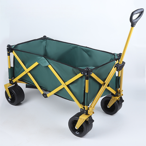 Utilitas luar ruangan yang nyaman troli tangan portabel gerobak lipat baja tahan karat untuk akses pintu belakang taman didukung OEM - Product Image 5