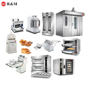 A Fully automated New York baking bakery kitchen equipment appliance price start up combo machine set in Australia Lebanon Italy