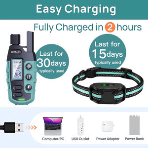 Collar de Adiestramiento para Perros de Material PC, Impermeable IP67, 3 Modos (Sonido/Vibración/Descarga) y 99 Niveles para Detener Malos Comportamientos de Perros - Product Image 4