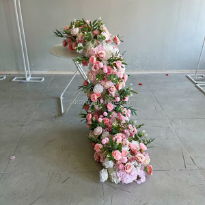 Tùy Chỉnh Nhân Tạo Hoa Trang Trí Đám Cưới Đường Hướng Dẫn Bảng Nhân Tạo Hoa Nền Đám Cưới Vòm Hoa - Product Image 6