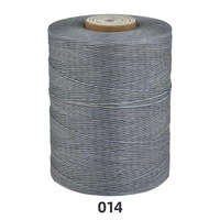 Düz Balmumu Kordon Fabrikası Toptan Büyük Rulo El Yapımı DIY Dikiş Bileklik Balmumu İpi Deri Örgülü İplik 1000 Metre