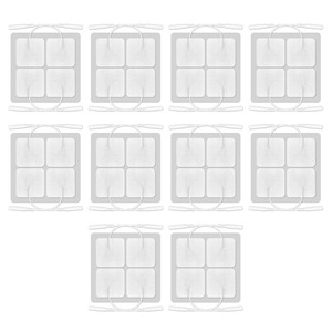 Électrodes thérapeutiques 40x40mm en tissu non tissé, patchs de massage par impulsions, 40 pièces par paquet, pour usage en physiothérapie - Product Image 3