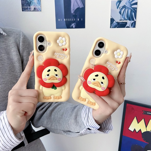 Cute Cartoon Sports Design Shockproof 360 Protection Phone Case Camera Frame Holder for 17/16/15/14/13/11 Pro Max Soft Mobile