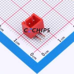 A254E1W1-2R2P12 Wire-to-Board Pin Header Bent Lead Through Hole,P=2.5mm Connector 1x2P 2.5mm Right Angle Insert XHB - Product Image 1