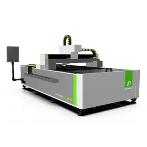 Mesin pemotong Laser serat CNC, untuk baja lembar aluminium logam pemotong Laser 1000W 2000W 1500 W 4x8