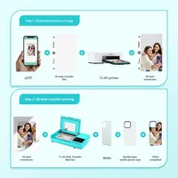 Étui de téléphone portable à faire soi-même Housse de téléphone à transfert de chaleur Coque de téléphone personnalisée Presse à chaud Imprimante PET TPU