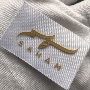 Tùy Chỉnh Cao Sang Trọng 3D Silicone Nhãn Quần Áo Nhãn Mềm Da Thân Thiện Có Thể Giặt Nhãn Cho Tops Quần Dresses Túi - Product Image 2