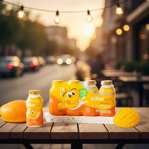Boisson probiotique à l'acide lactique Viloe Life avec saveur de <span class=keywords><strong>mangue</strong></span>, boisson diététique pure à 100 % dans une bouteille au goût original - Product Image 4