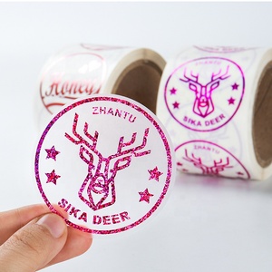 Tùy Chỉnh In Ấn Tự Dính Nhãn Dán Tấm Không Thấm Nước Vinyl Biểu Tượng Dán Cuộn Decal Dán Nhà Sản Xuất - Product Image 6