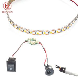 Un proveedor libaba 3,7 V recargable flexible 2835 tira de luz LED blanca cálida con botón de encendido del interruptor F - Product Image 6