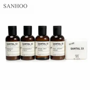 SANHOO Good Quality Hotel Amenities Hair Conditioner Shower Gel Bath Gel Shampoo Body Lotion